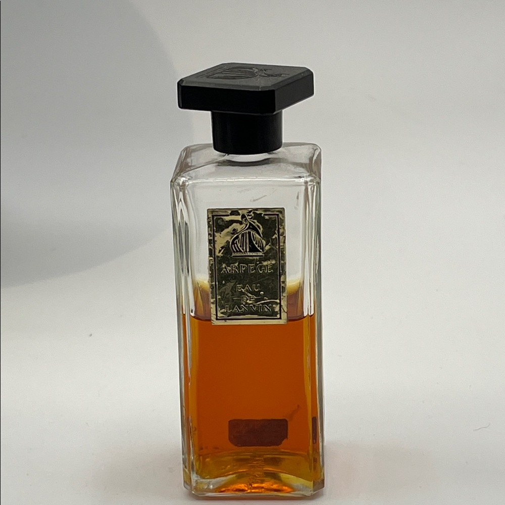 Vintage Arpege Eau de Lanvin Paris France Perfume Bottle 2 oz